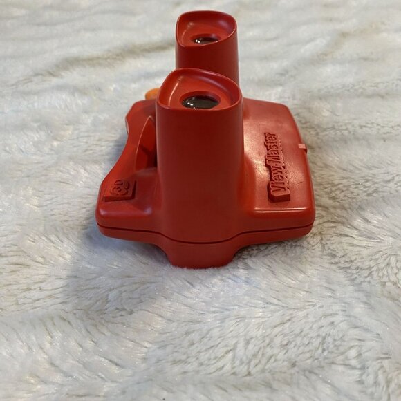 Vintage Viewmaster 3D Red Viewing Retro Orange Depressor Toys Game Viewer Slides - Picture 5 of 6